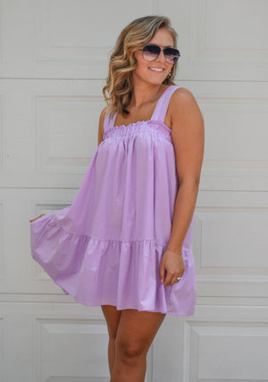 Lavender Haze Dress- Lavender