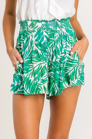 Emerald Isle High Waisted Shorts
