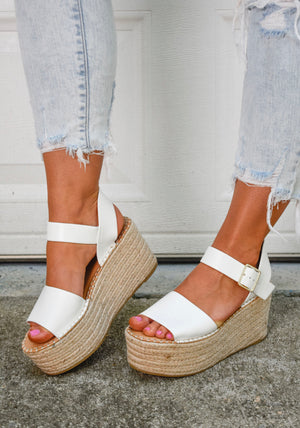 The Coco Wedges- White