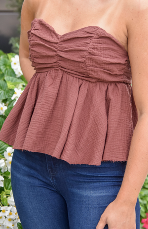 The Sweetheart Strapless Top