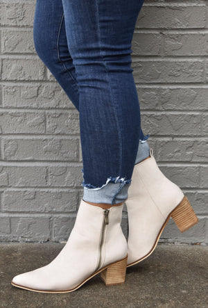 The Cindy Booties- Sand