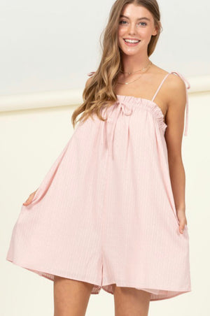 Sunny Day Romper- Pink