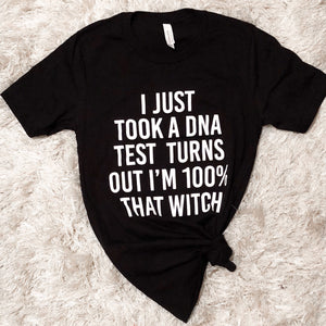 That Witch Graphic Tee - Black