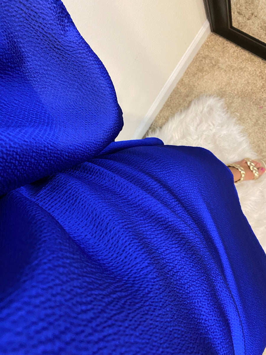 The Carson Dress - royal blue