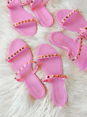 The Kiki Sandals- Pink